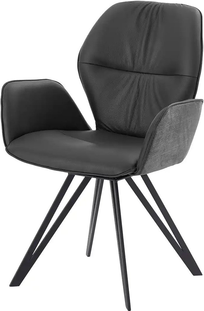 Thumbnail - Polsterstuhl Chianti ¦ schwarz ¦ Maße (cm): B: 62 H: 90 T: 60.0 Stühle > Esszimmerstühle > Esszimmerstühle mit Armlehne...