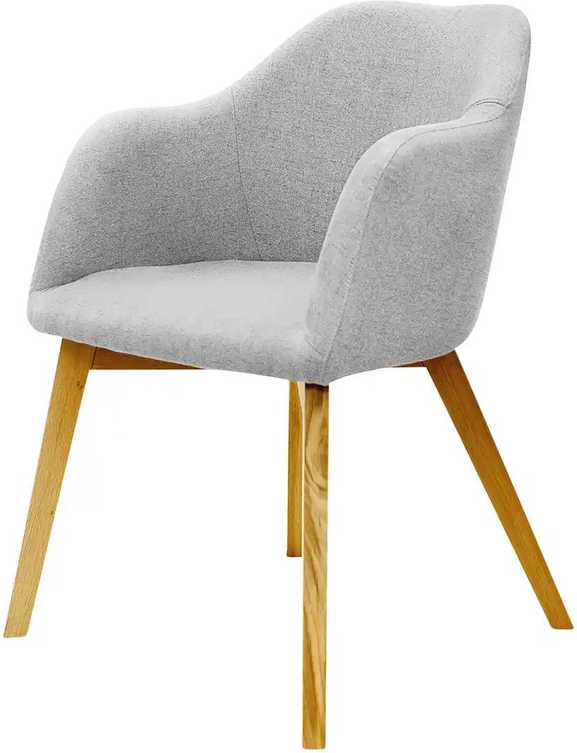 Woodford Polsterstuhl Vilo ¦ grau ¦ Maße (cm): B: 62 H: 91 T: 64.0 Stühle > Esszimmerstühle > Esszimmerstühle mit Armle...