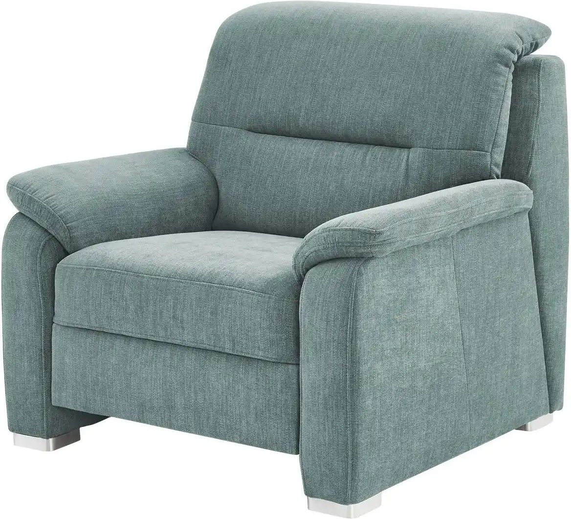 meinSofa Sessel Vera ¦ blau ¦ Maße (cm): B: 100 H: 92 T: 95.0 Polstermöbel > Sessel > Fernsehsessel - Höffner