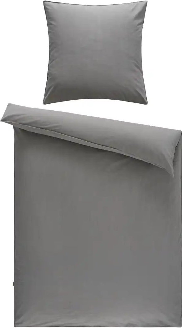 Como Green Baumwoll-Bettwäsche Stone Washed ¦ grau ¦ Maße (cm): B: 135 Bettwaren > Bettwäsche > Bettwäsche ganzjährig -...