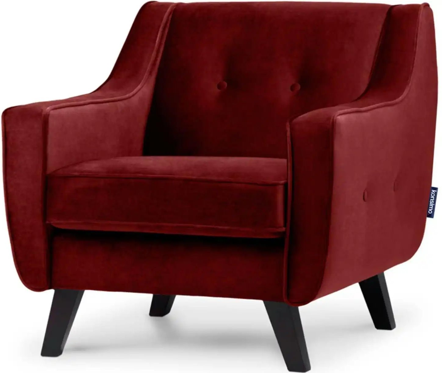 KONSIMO Sessel Terso ¦ braun ¦ Maße (cm): B: 84 H: 81 Polstermöbel > Sessel > Polstersessel - Höffner