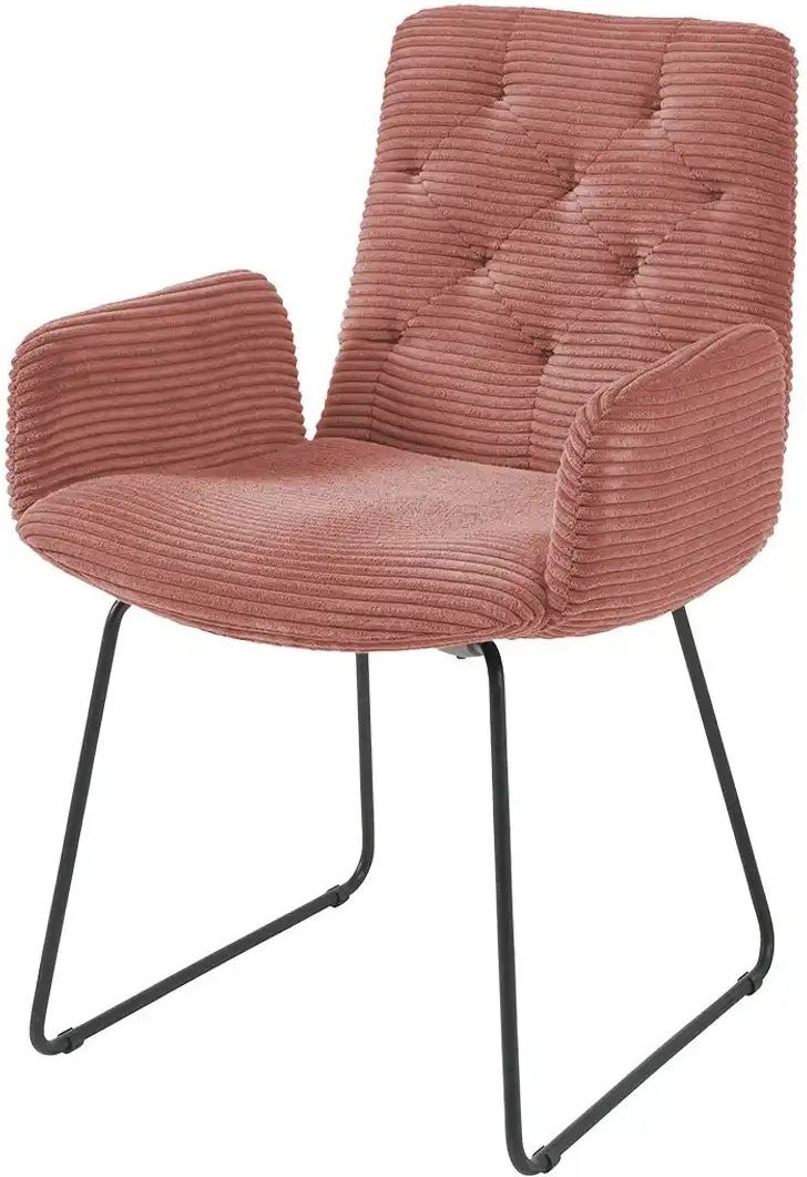 Jette Home Polsterstuhl Salo ¦ rosa/pink ¦ Maße (cm): B: 59 H: 87 T: 66.0 Stühle > Esszimmerstühle > Esszimmerstühle mi...