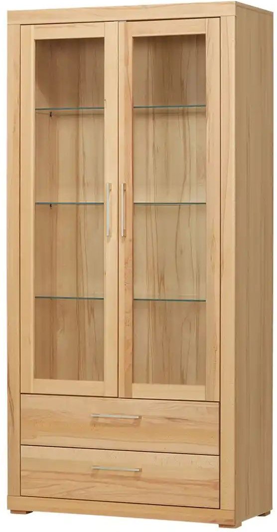 Thumbnail - smart Vitrine Oslo ¦ holzfarben ¦ Maße (cm): B: 91 H: 189 T: 42.0 Schränke > Vitrinen - Höffner