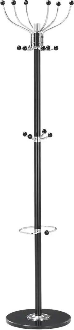 Garderobenständer Bottaro ¦ schwarz ¦ Metall ¦ Maße (cm): H: 176 Ø: 38 Garderoben & Kleiderstangen > Garderobenständer...