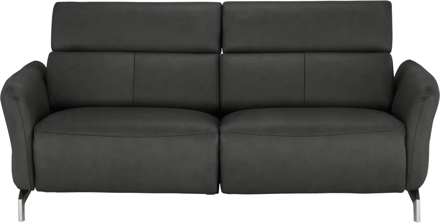 Thumbnail - uno Sofa 3-sitzig Messina ¦ schwarz ¦ Maße (cm): B: 198 H: 88 T: 101.0 Polstermöbel > Sofas > 3-Sitzer - Höffner