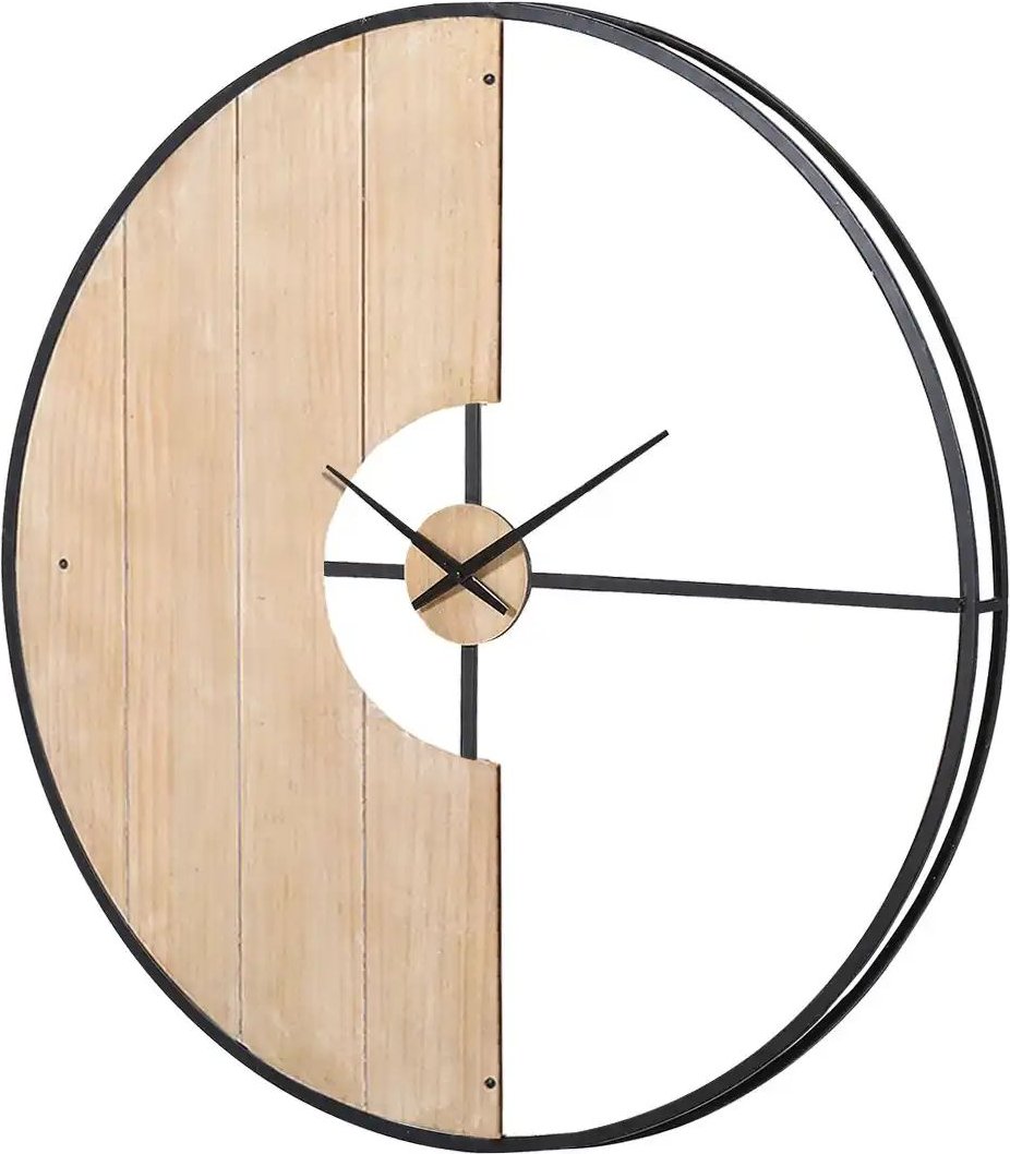 Wanduhr 90 cm Pine ¦ holzfarben ¦ Metall,Holzwerkstoff ¦ Maße (cm): T: 6.0 Ø: 90 Accessoires > Uhren & Wetterstationen ...