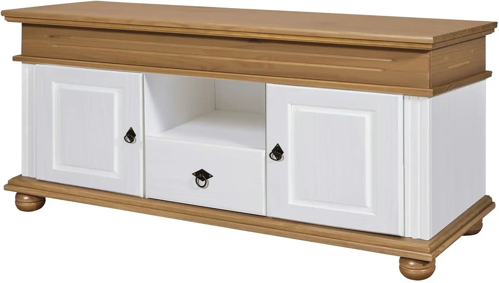 Lowboard Fehmarn ¦ weiß ¦ Maße (cm): B: 159 H: 65 T: 46.0 Kommoden & Sideboards > Lowboards - Höffner