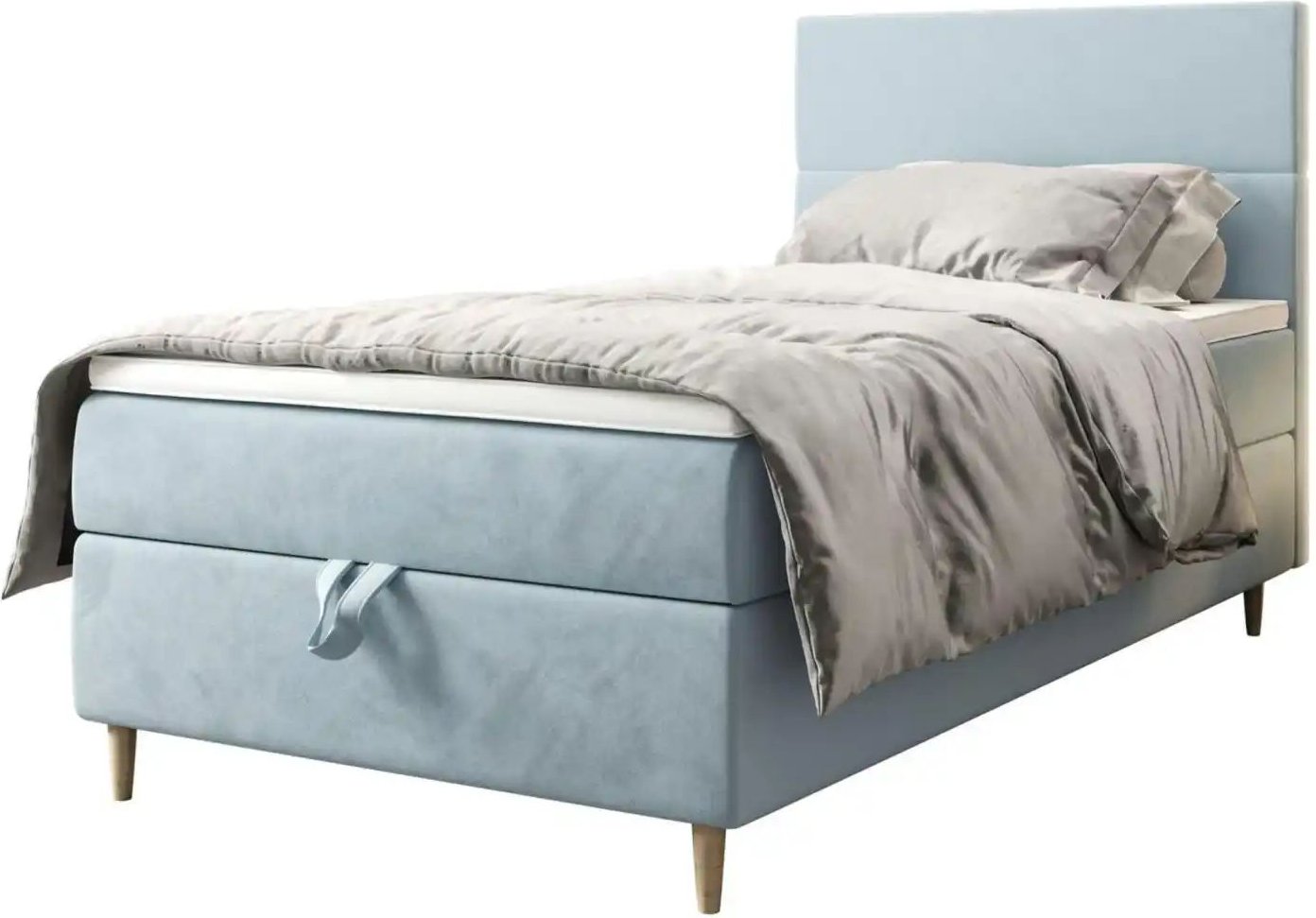 Boxbett mit Stauraum Flo ¦ blau ¦ Maße (cm): B: 100 H: 114 Betten > Komfortbetten - Höffner