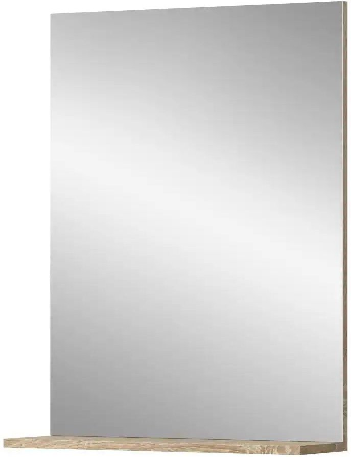 Badspiegel SCHLOONSEE Breite 60cm 1 Ablageboden hochwertiges Spiegelglas in verschiedenen Farben erhältlich Badmöbe...