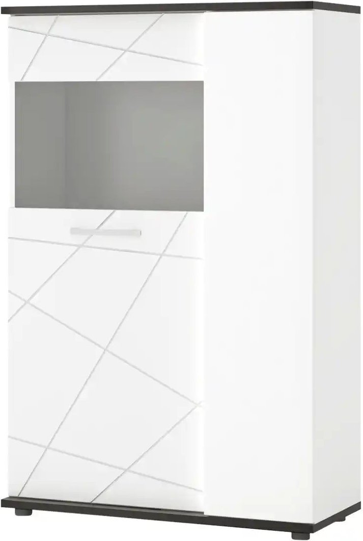 Highboard Venedig ¦ weiß ¦ Maße (cm): B: 92 H: 141 T: 40.0 Kommoden & Sideboards > Highboards - Höffner