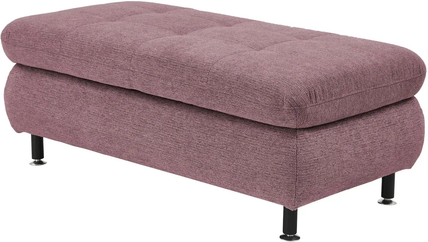 Lounge Collection Polsterhocker Liora ¦ rosa/pink ¦ Maße (cm): B: 129 H: 47 T: 64.0 Polstermöbel > Hocker - Höffner