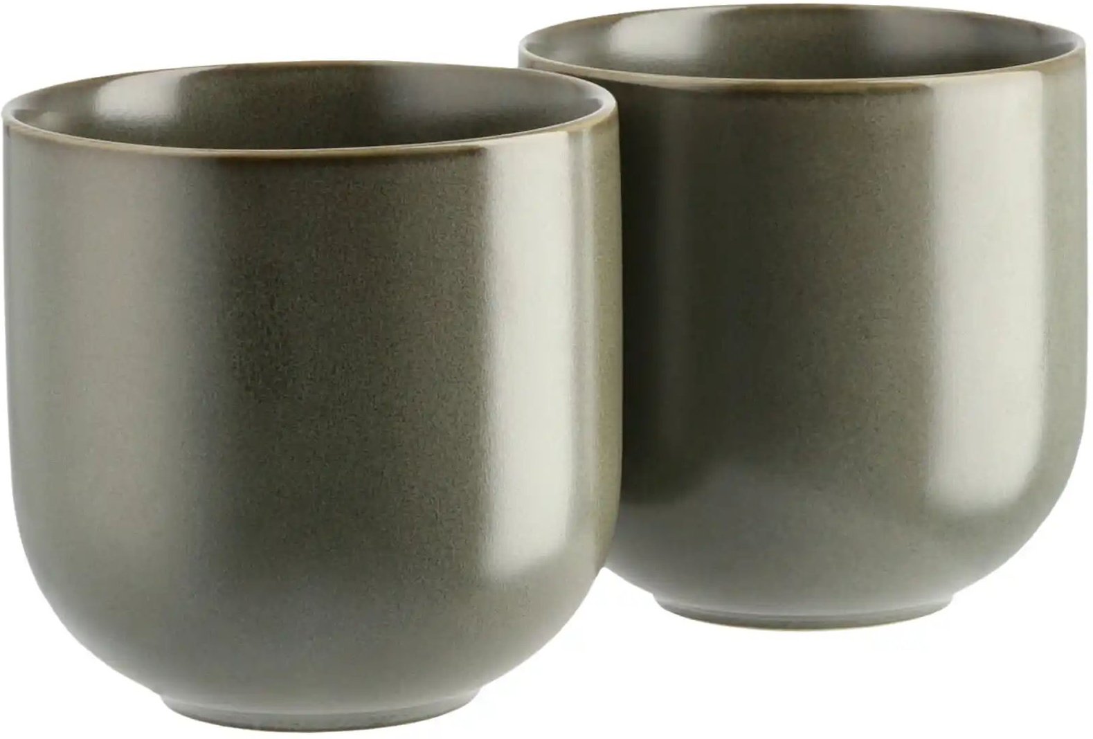 ASA SELECTION Teebecher 2er-Set Coppa Nori ¦ grün ¦ Maße (cm): H: 7,5 Ø: 7.5 Geschirr > Becher - Höffner