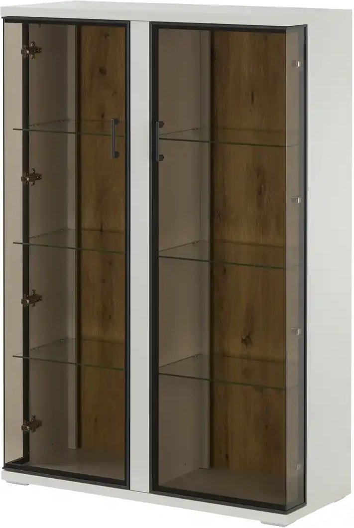 Jette Home Highboard Yannik ¦ schwarz ¦ Maße (cm): B: 97 H: 143 T: 41.0 Kommoden & Sideboards > Highboards - Höffner