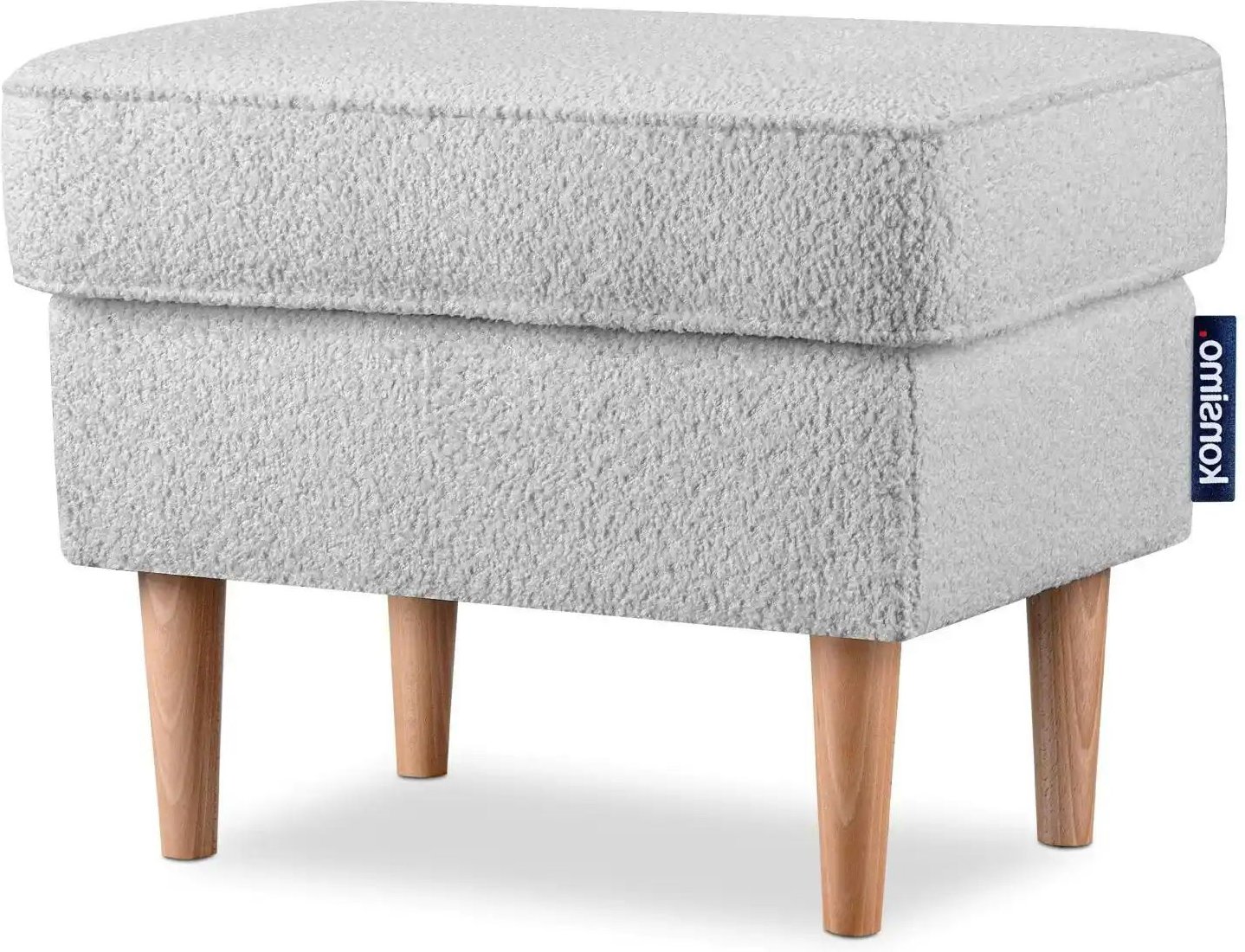 KONSIMO Hocker Stralis ¦ grau ¦ Maße (cm): B: 41 H: 43 Polstermöbel > Hocker - Höffner