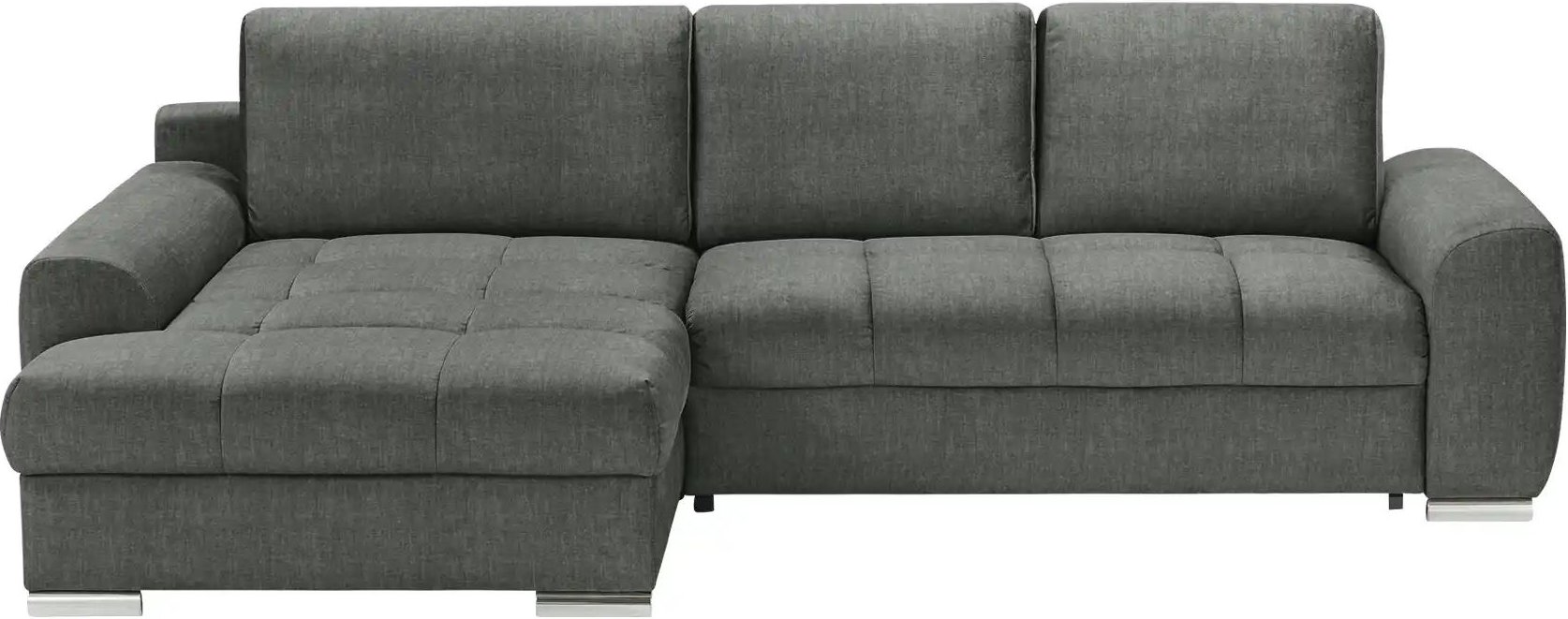 bobb Ecksofa mit Schlaffunktion Soumia ¦ grau ¦ Maße (cm): B: 283 H: 90 T: 181.0 Polstermöbel > Sofas > Ecksofas - Höffn...