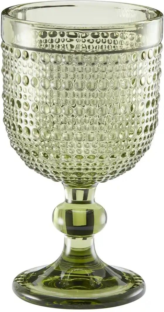 Weinglas   ¦ grün ¦ Glas ¦ Maße (cm): H: 14,5  Ø: 8 Gläser & Karaffen - Höffner