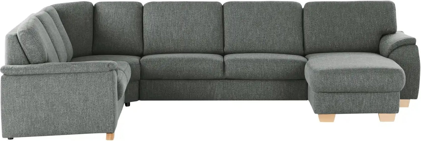 Thumbnail - smart Wohnlandschaft Valencia ¦ grau ¦ Maße (cm): B: 341 H: 90 T: 187.0 Polstermöbel > Sofas > Wohnlandschaften - Höffn...