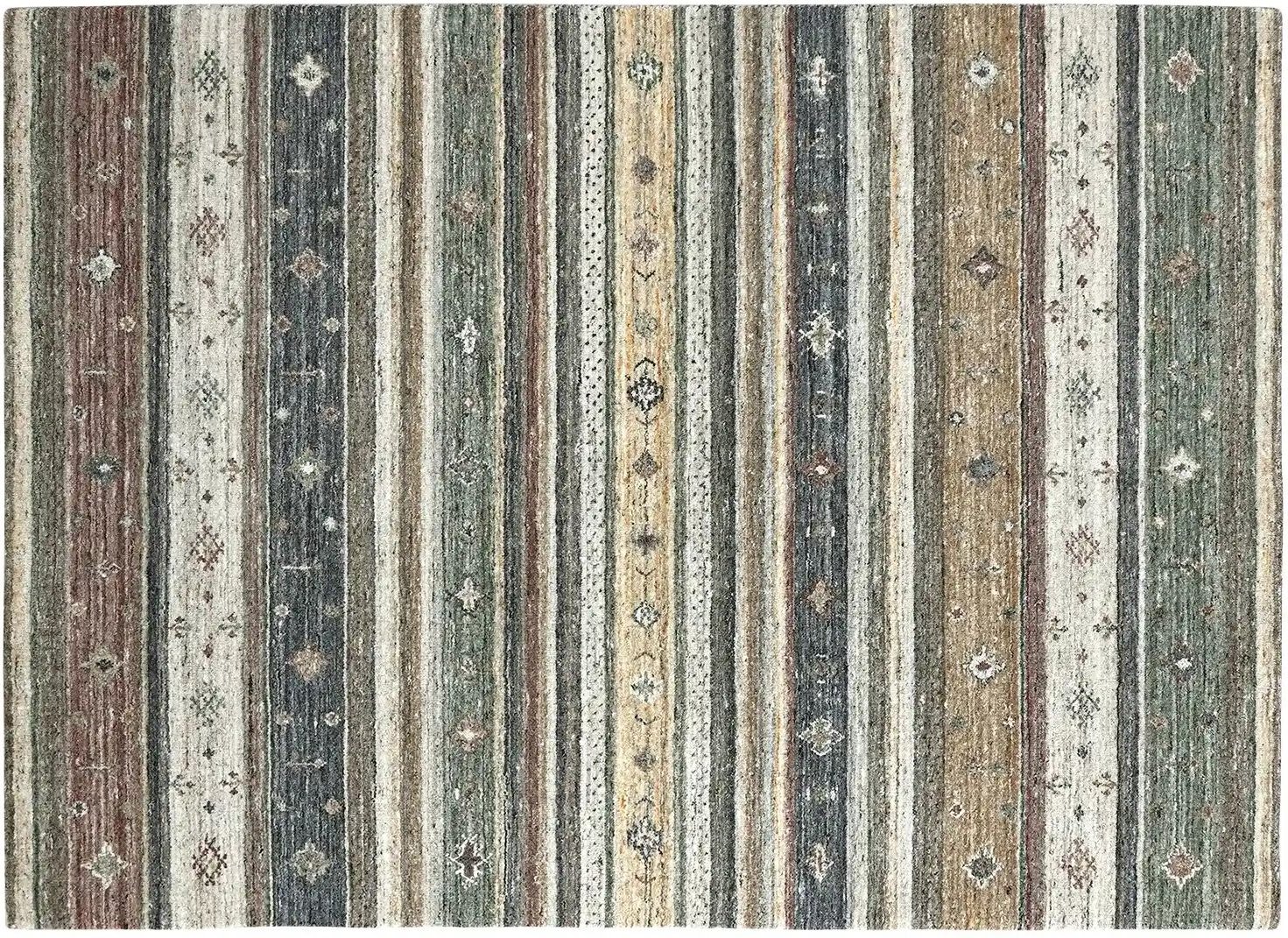 Handtuft-Teppich Austin ¦ mehrfarbig ¦ Wolle ¦ Maße (cm): B: 140 Teppiche > Naturteppiche - Höffner