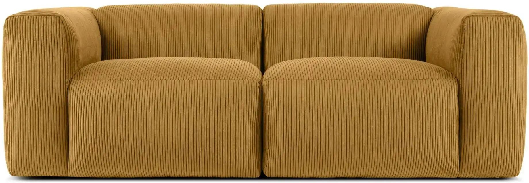 Thumbnail - KONSIMO Einzelsofa Buffo ¦ gelb ¦ Maße (cm): B: 210 H: 73 Polstermöbel > Sofas > 3-Sitzer - Höffner