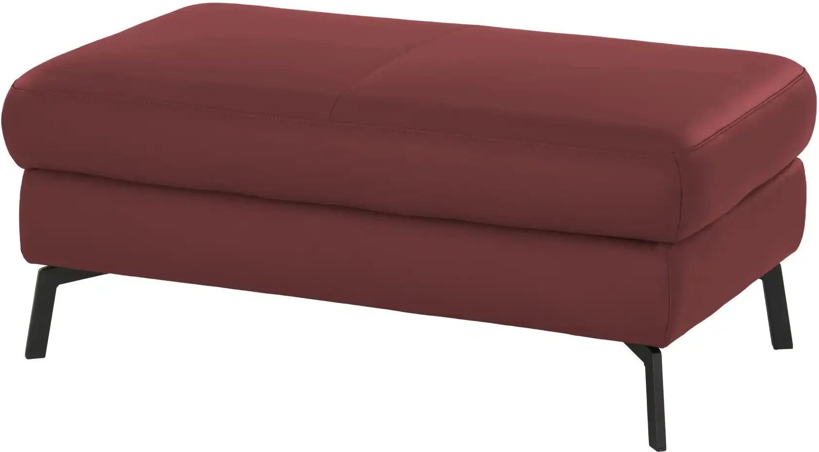 Wohnwert Hocker Monja ¦ rot ¦ Maße (cm): B: 110 H: 447 T: 65.0 Polstermöbel > Hocker - Höffner