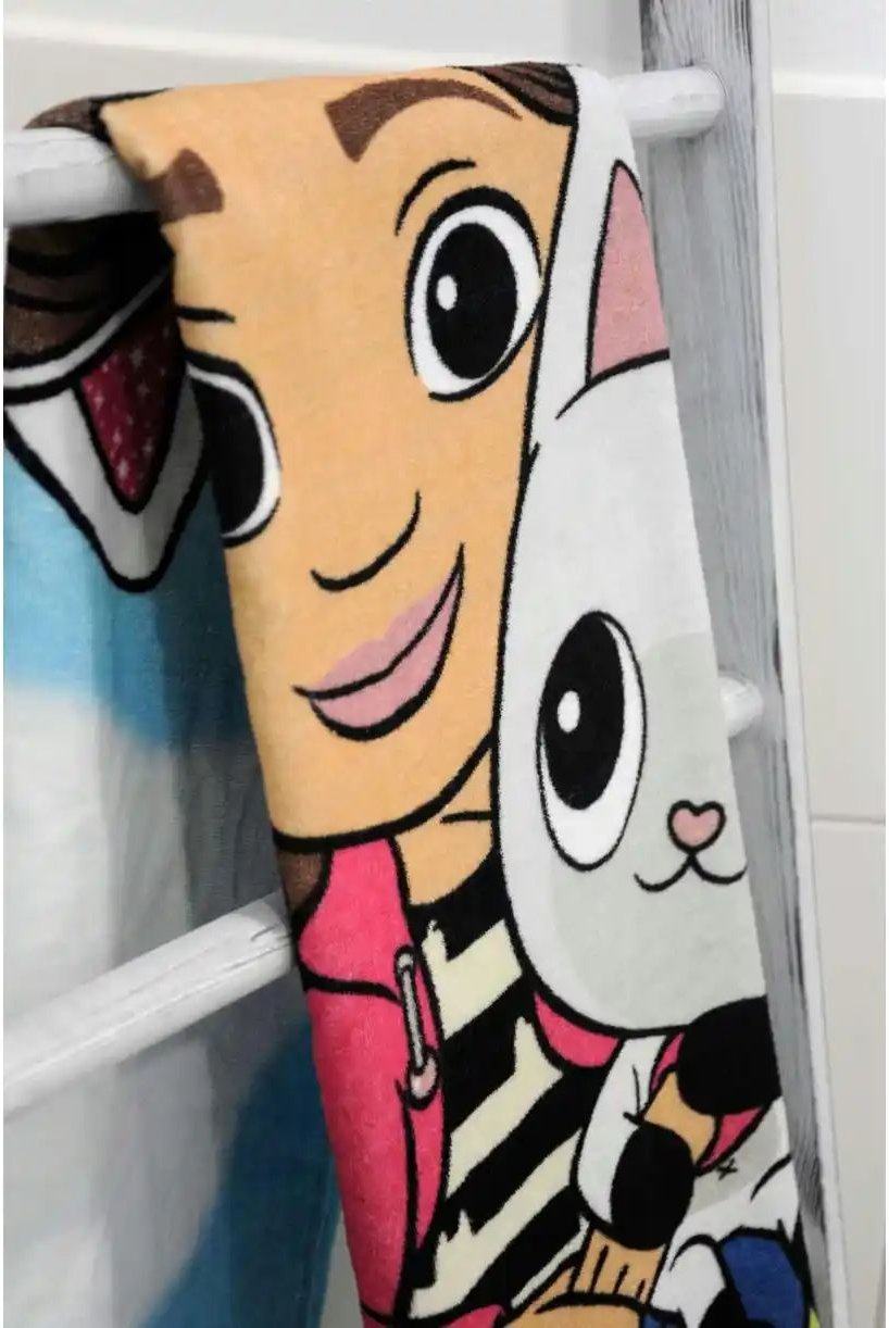 Herding Badetuch Gabby´s Dollhouse ¦ mehrfarbig ¦ Maße (cm): B: 75 H: 1 Badtextilien > Handtücher & Badetücher > Handtü...