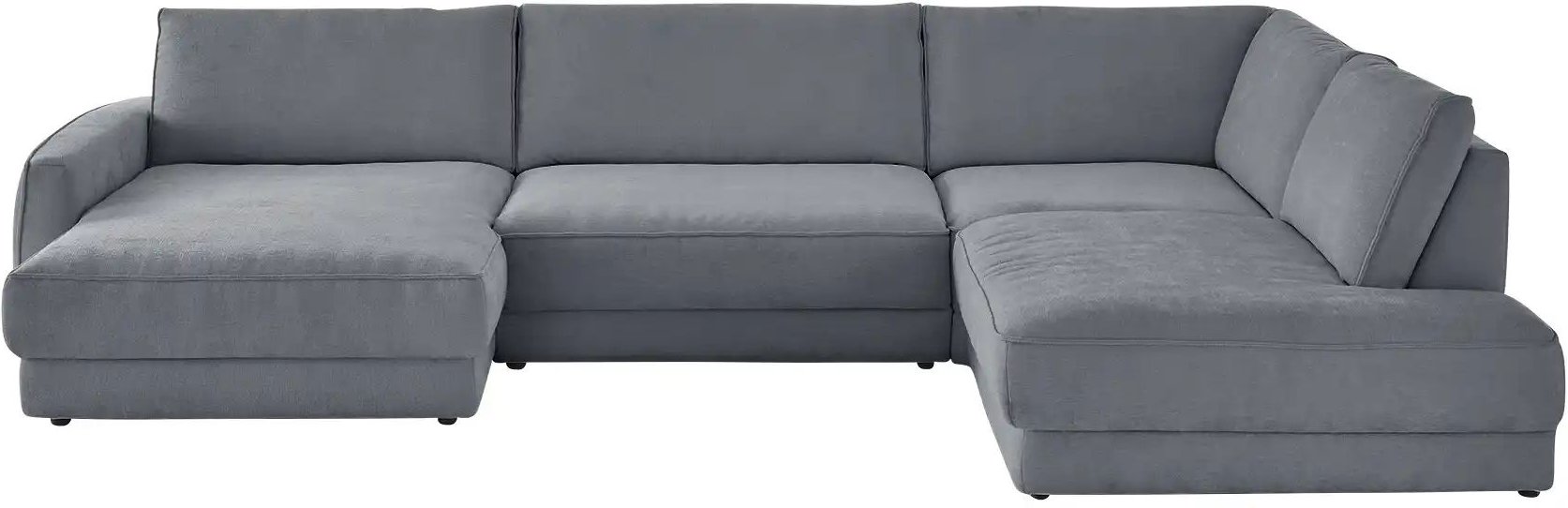 Lounge Collection Wohnlandschaft Erion ¦ grau ¦ Maße (cm): B: 371 H: 83 T: 250.0 Polstermöbel > Sofas > Wohnlandschafte...