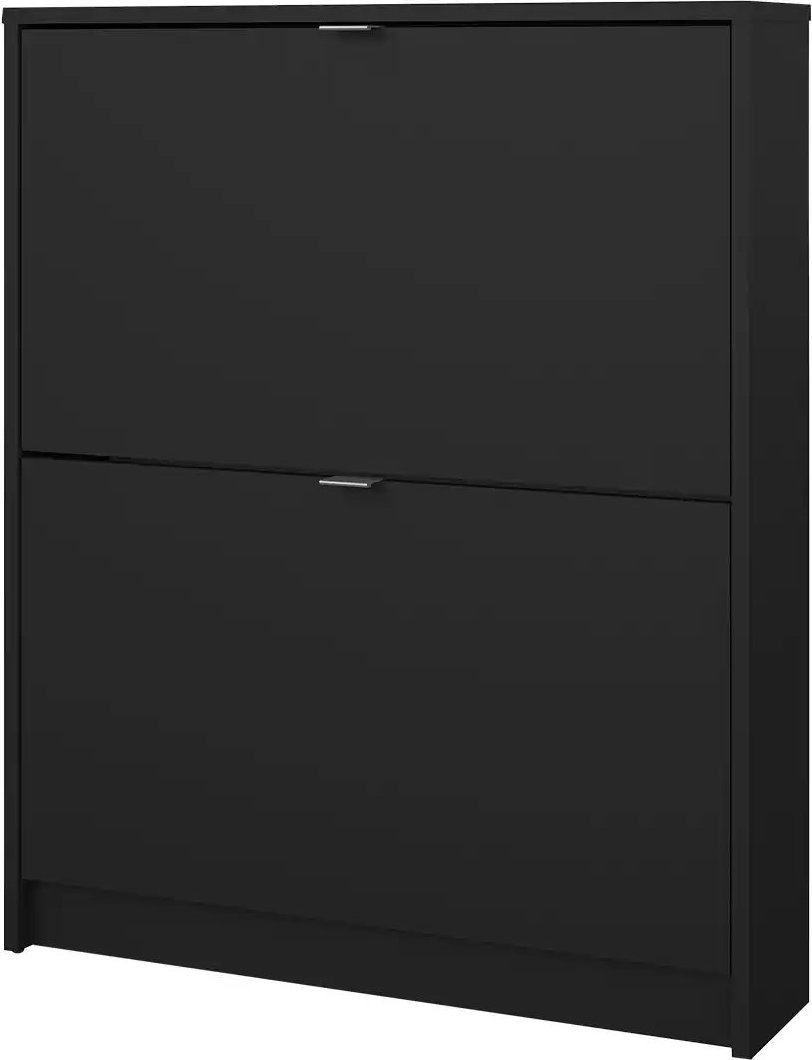 Schuhkipper Cisano ¦ schwarz ¦ Maße (cm): B: 70,3 H: 85,2 T: 16.6 Garderoben & Kleiderstangen > Garderoben Schuhschränk...