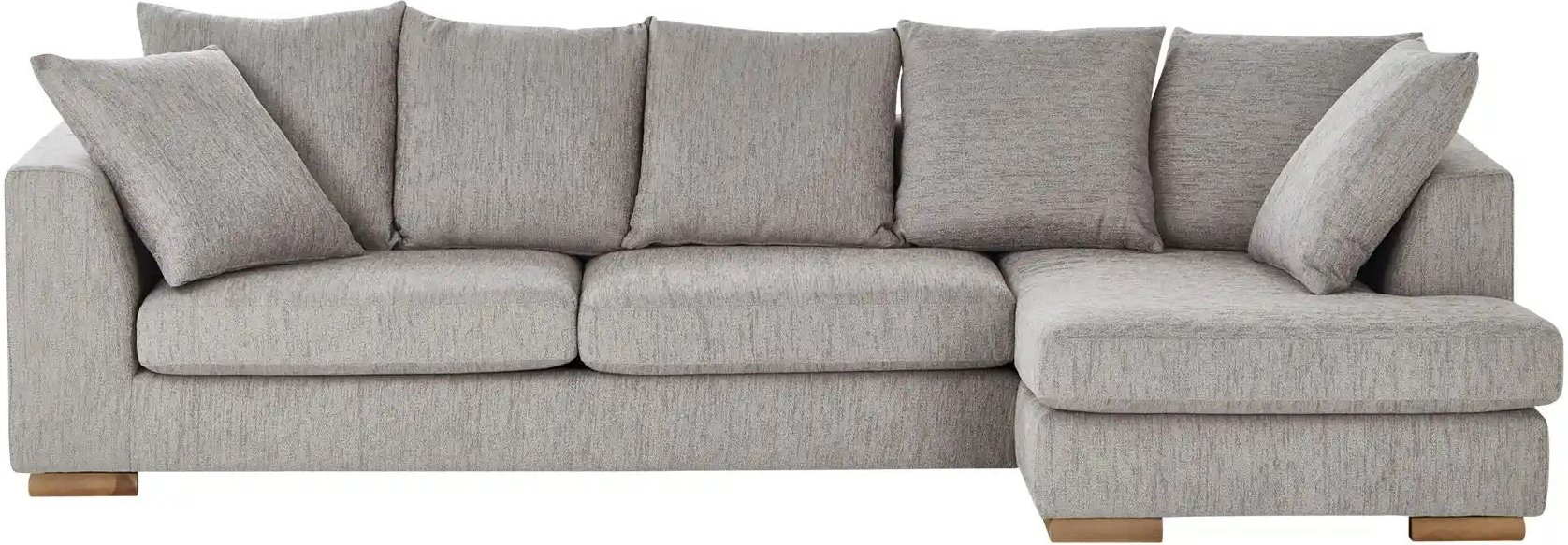 SOHO Ecksofa Paulina ¦ grau ¦ Maße (cm): B: 311 H: 80 T: 156.0 Polstermöbel > Sofas > 3-Sitzer - Höffner