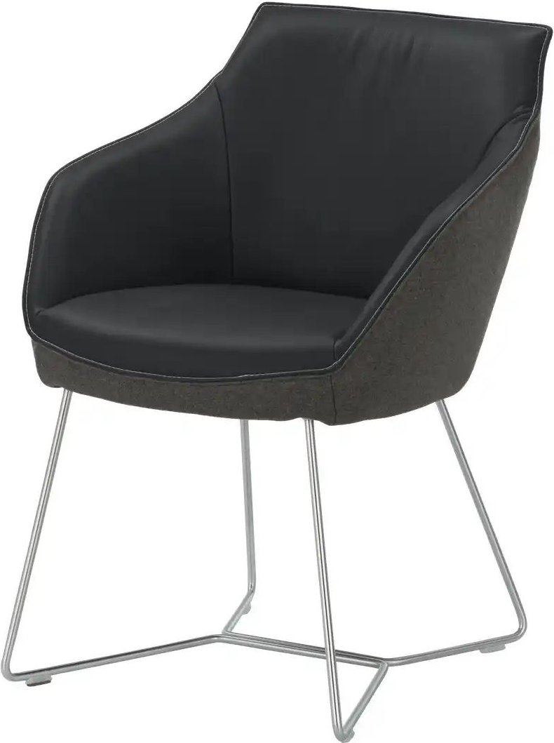 KOINOR Armlehnstuhl Dining System 2 ¦ grau ¦ Maße (cm): B: 60 H: 84 T: 67.0 Stühle > Esszimmerstühle > Esszimmerstühle ...