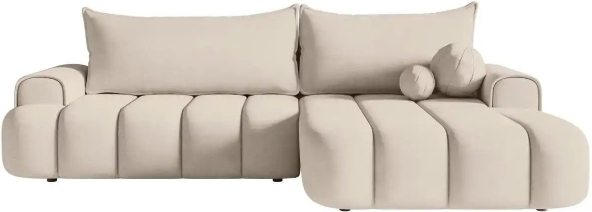 Selsey Ecksofa mit Schlaffunktion Dandelino ¦ beige ¦ Maße (cm): B: 275 H: 80 Polstermöbel > Sofas > Ecksofas - Höffner