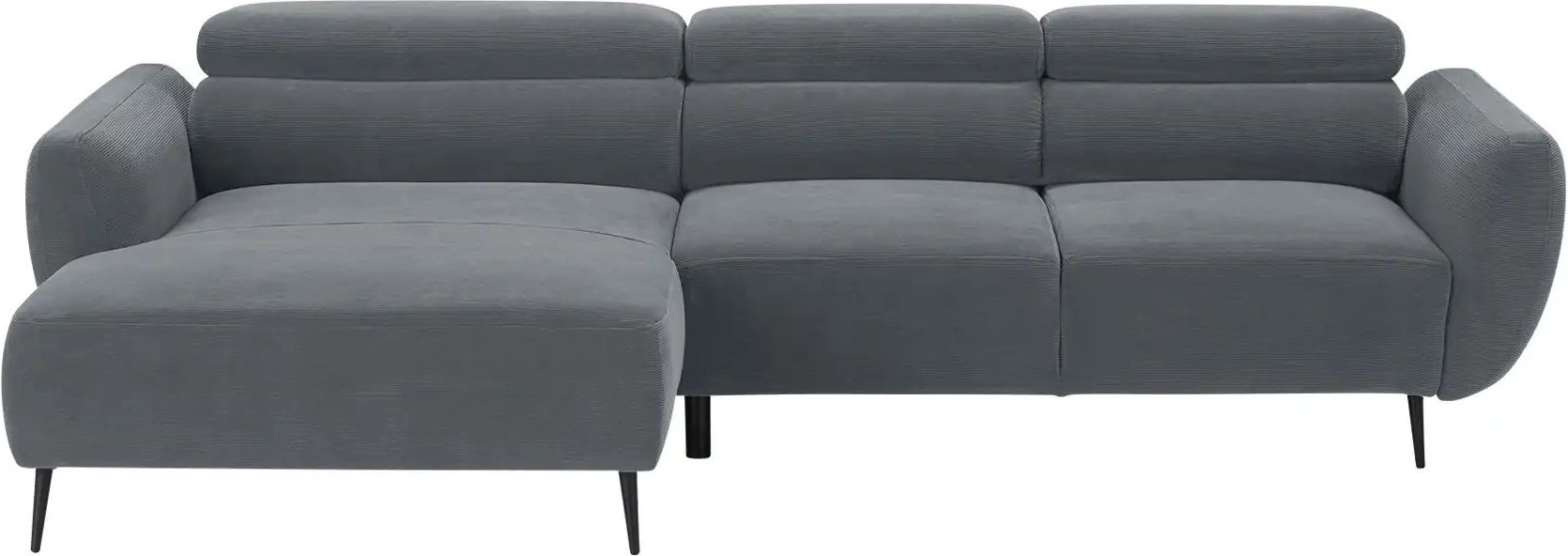 switch Ecksofa Allisson ¦ grau ¦ Maße (cm): B: 277 H: 98 T: 174.0 Polstermöbel > Sofas > Ecksofas - Höffner