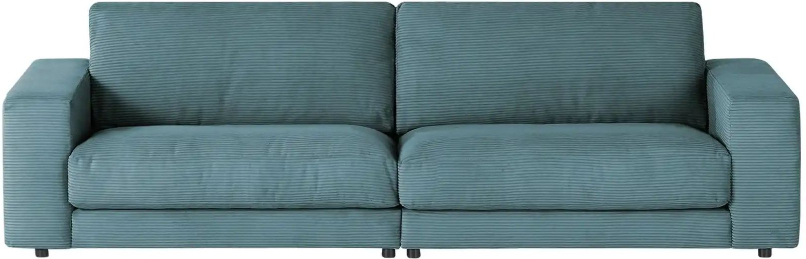 Jette Home Sofa Cord Sila ¦ türkis/petrol ¦ Maße (cm): B: 250 H: 85 T: 107.0 Polstermöbel > Sofas > 3-Sitzer - Höffner