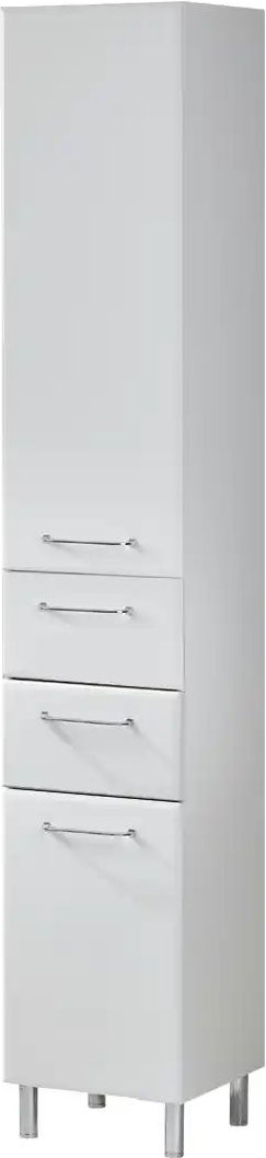 Thumbnail - smart Hochschrank Onda ¦ weiß ¦ Maße (cm): B: 35 H: 185,5 T: 33.0 Schränke > Badschränke > Bad-Hochschränke - Höffner