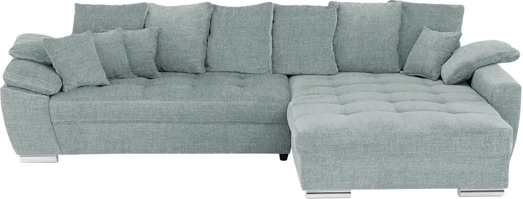 Thumbnail - bobb Ecksofa Farina ¦ blau ¦ Maße (cm): B: 323 H: 92 T: 222.0 Polstermöbel > Sofas > Ecksofas - Höffner