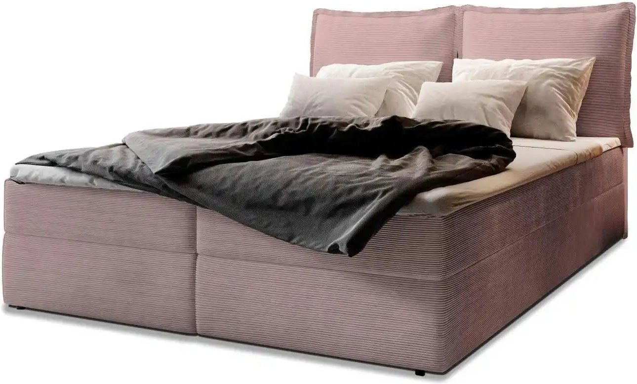 MASSENO Boxbett mit Bettkasten Lente ¦ rosa/pink ¦ Maße (cm): B: 160 H: 98 Betten > Polsterbetten - Höffner