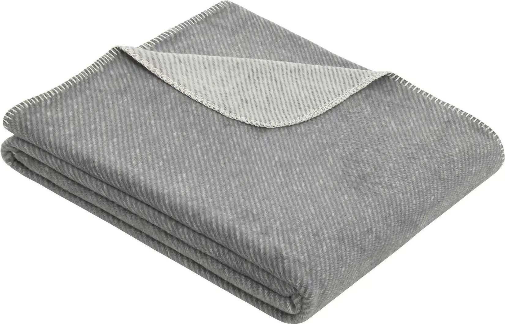 S.Oliver Wohndecke Jacquard ¦ grau ¦ Baumwollmischgewebe ¦ Maße (cm): B: 150 Dekokissen & Decken > Kuscheldecken & Wohn...