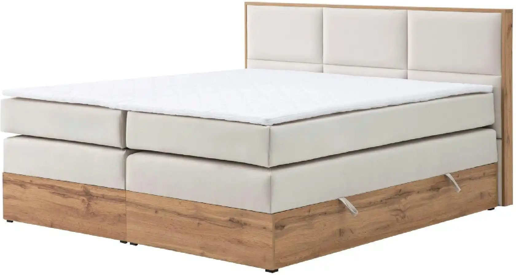 Boxspringbett mit Bettkasten Vancouver ¦ beige Betten > Boxspringbetten - Höffner