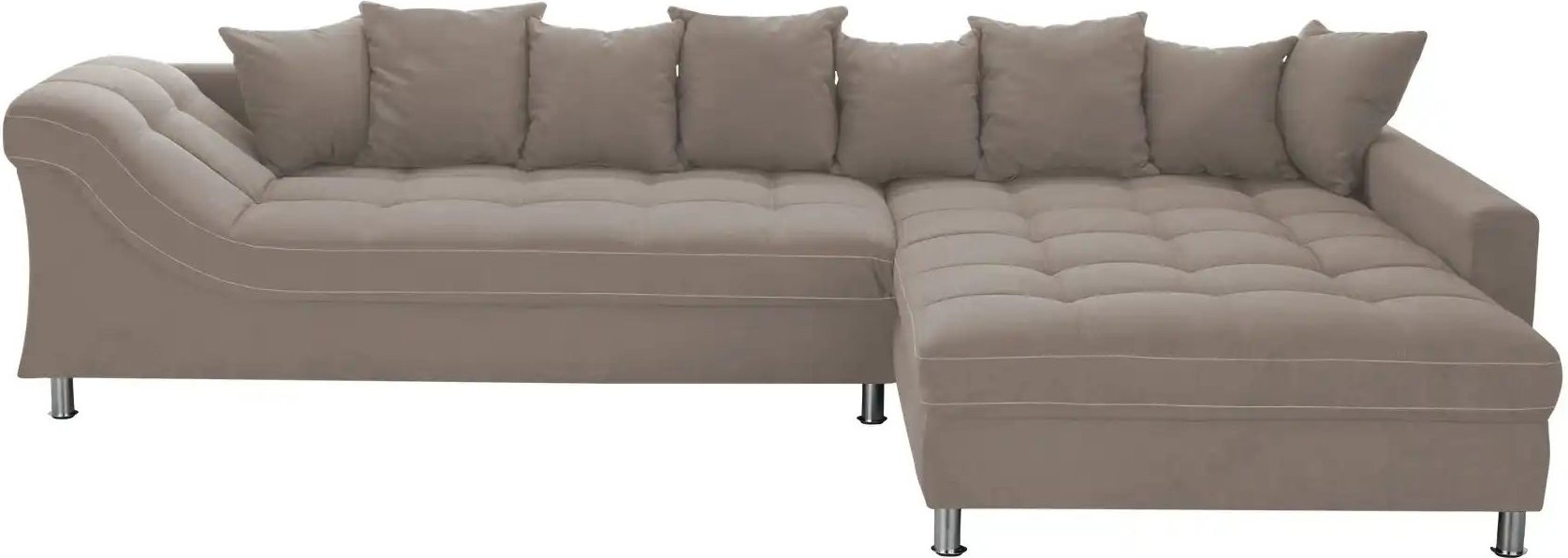 smart Ecksofa Hanalie ¦ beige ¦ Maße (cm): B: 340 H: 95 T: 226.0 Polstermöbel > Sofas > 3-Sitzer - Höffner