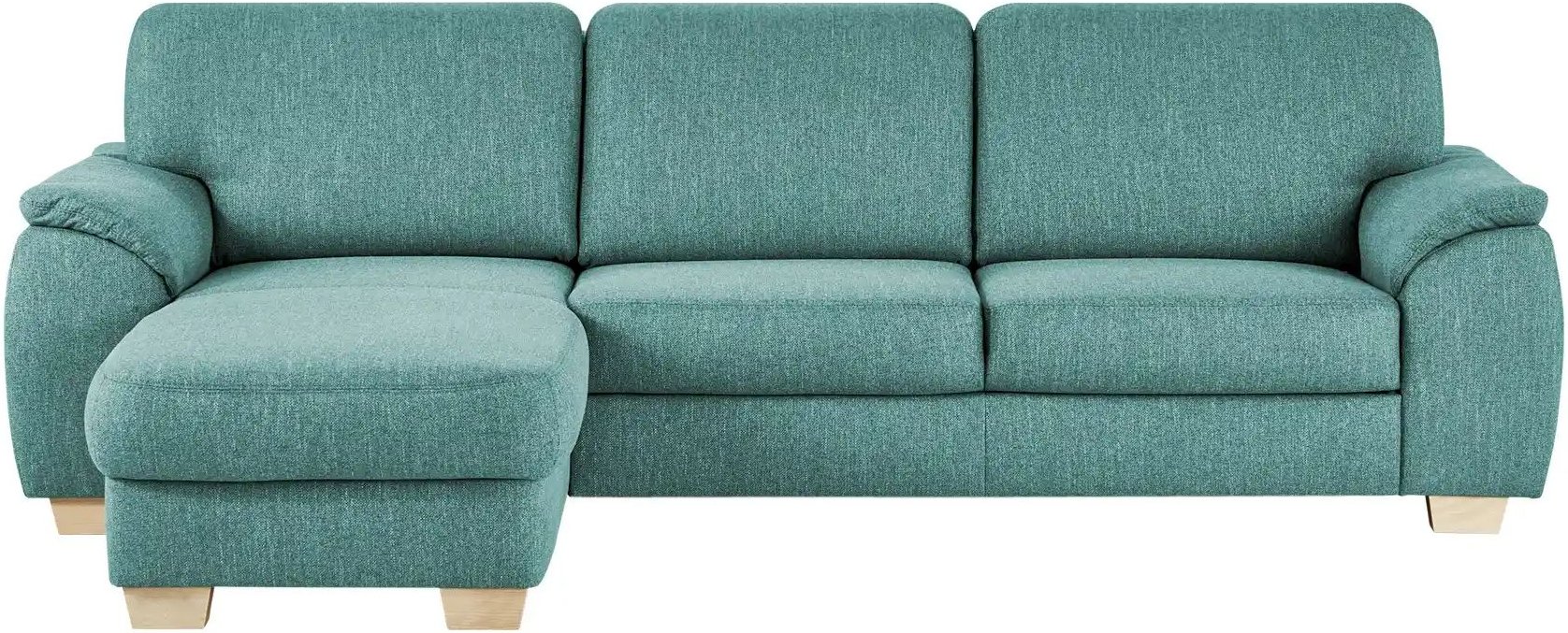 Thumbnail - smart Ecksofa Valencia ¦ türkis/petrol ¦ Maße (cm): B: 281 H: 90 T: 173.0 Polstermöbel > Sofas > 3-Sitzer - Höffner