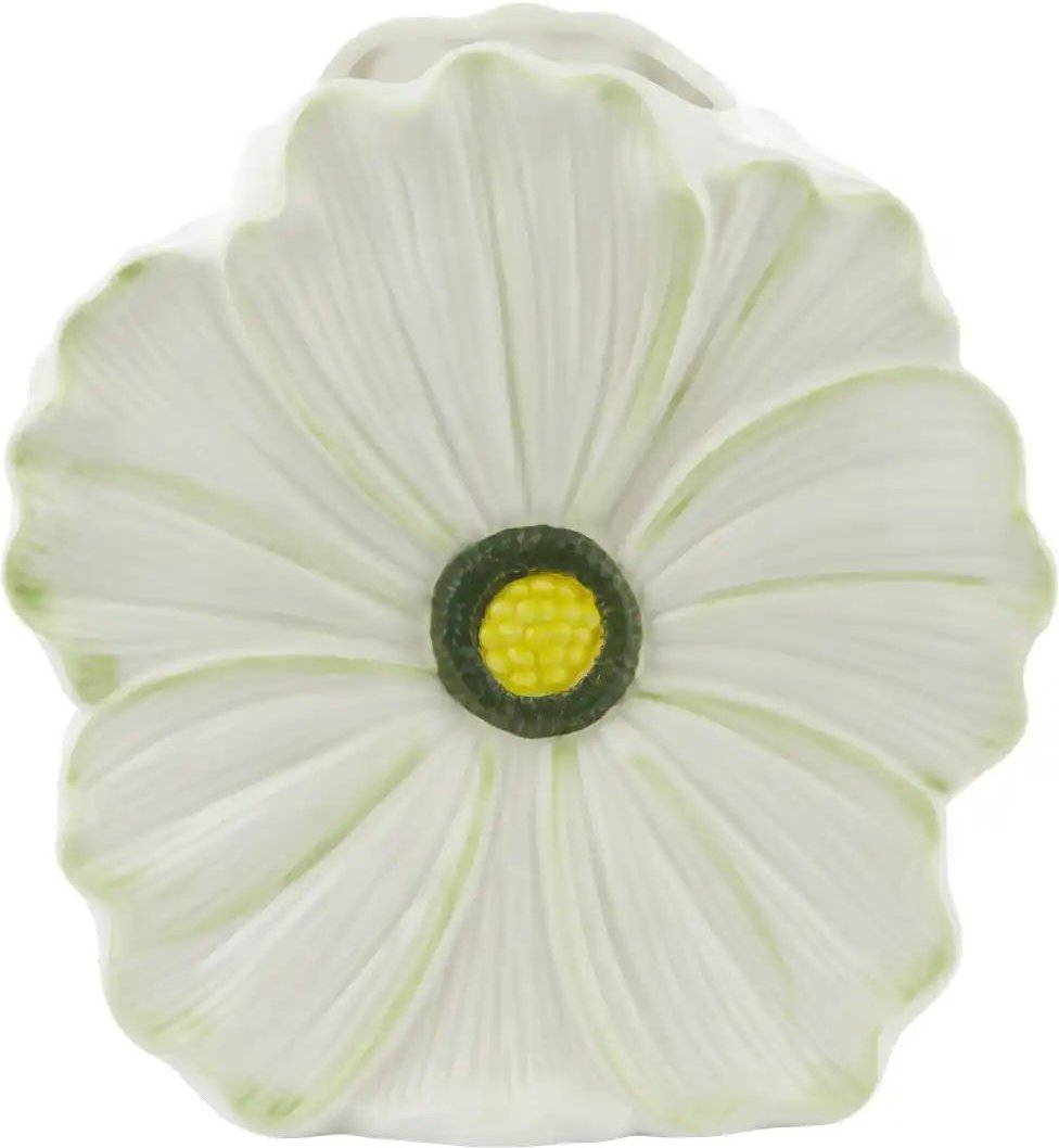 HOME STORY Vase Blume ¦ weiß ¦ Steinzeug ¦ Maße (cm): B: 19,3 H: 19,4 T: 11.0 Accessoires > Vasen - Höffner