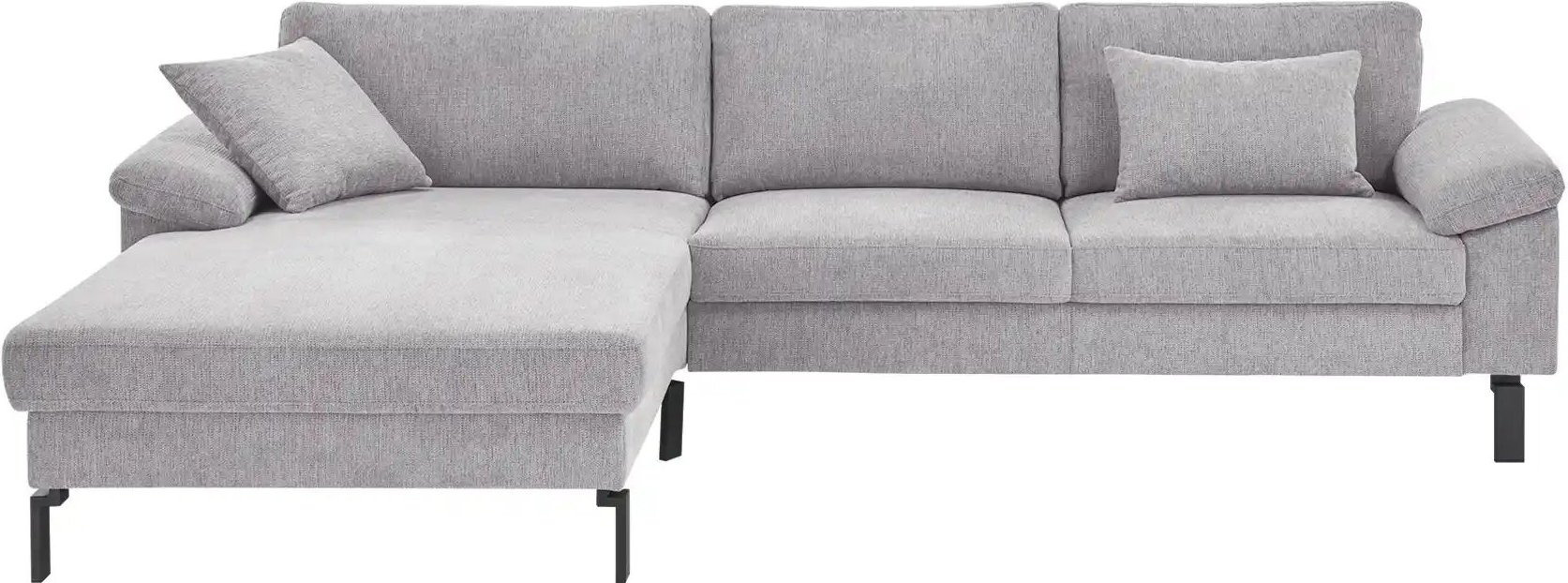 Max Schelling Ecksofa Maximum ¦ silber ¦ Maße (cm): B: 287 H: 89 T: 219.0 Polstermöbel > Sofas > Ecksofas - Höffner
