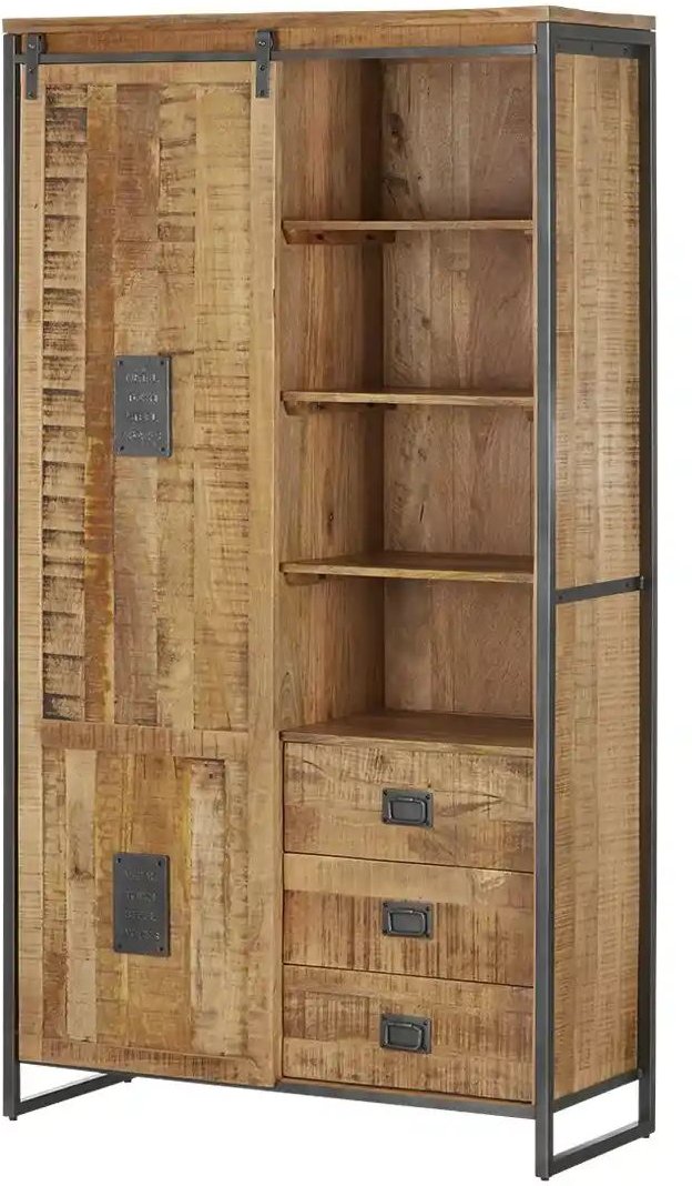 Mehrzweckschrank Josha ¦ holzfarben ¦ Maße (cm): B: 110 H: 200 T: 45.0 Schränke > Mehr Schränke > Mehrzweckschränke - H...