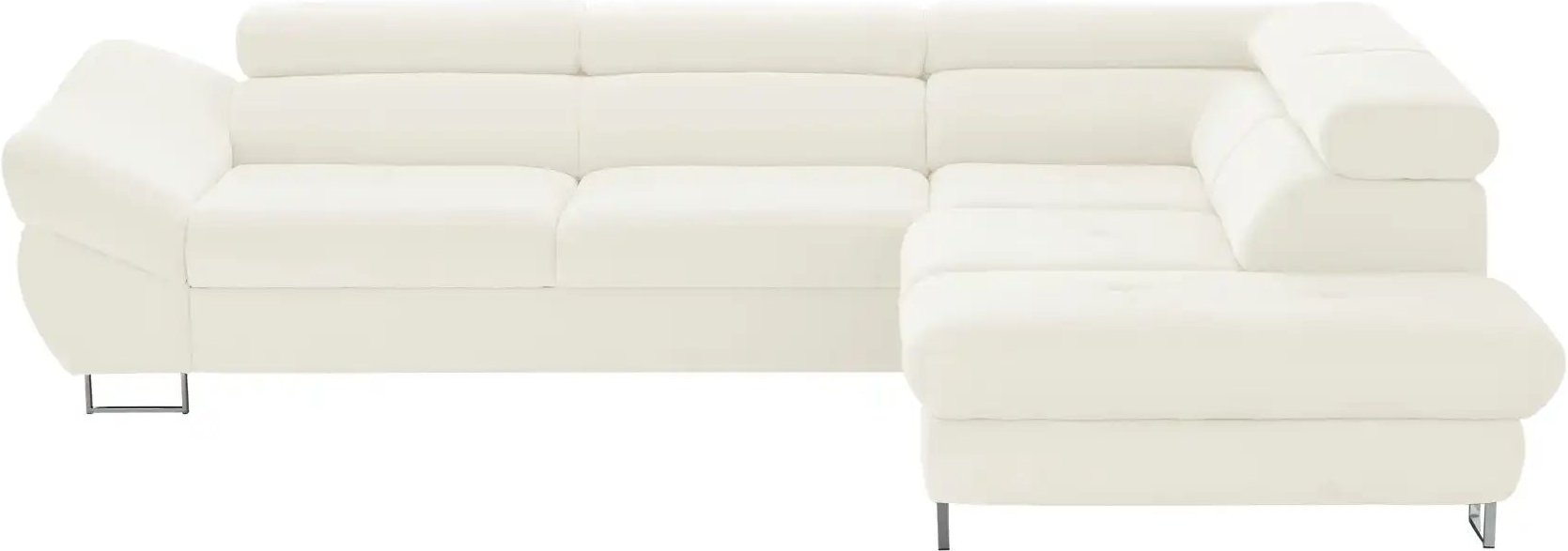 switch Ecksofa Fabio ¦ weiß ¦ Maße (cm): B: 280 H: 69 T: 235.0 Polstermöbel > Sofas > Ecksofas - Höffner