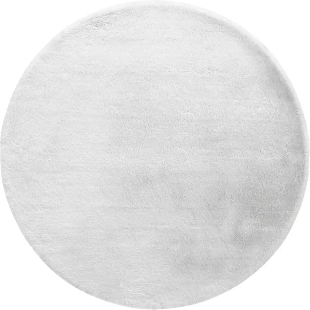 como Hochflorteppich Bunny ¦ grau ¦ Synthetische Fasern Ø: 80 Teppiche > Hochflorteppiche - Höffner