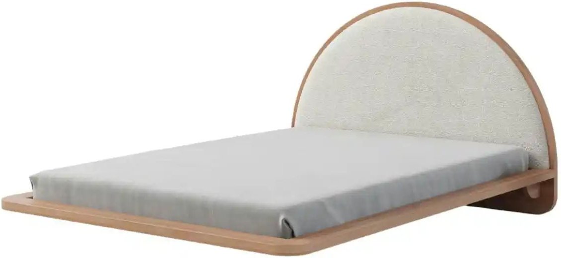 Massivholzbett Buche Momoko ¦ holzfarben ¦ Maße (cm): B: 165 H: 106 Betten > Bettgestelle - Höffner