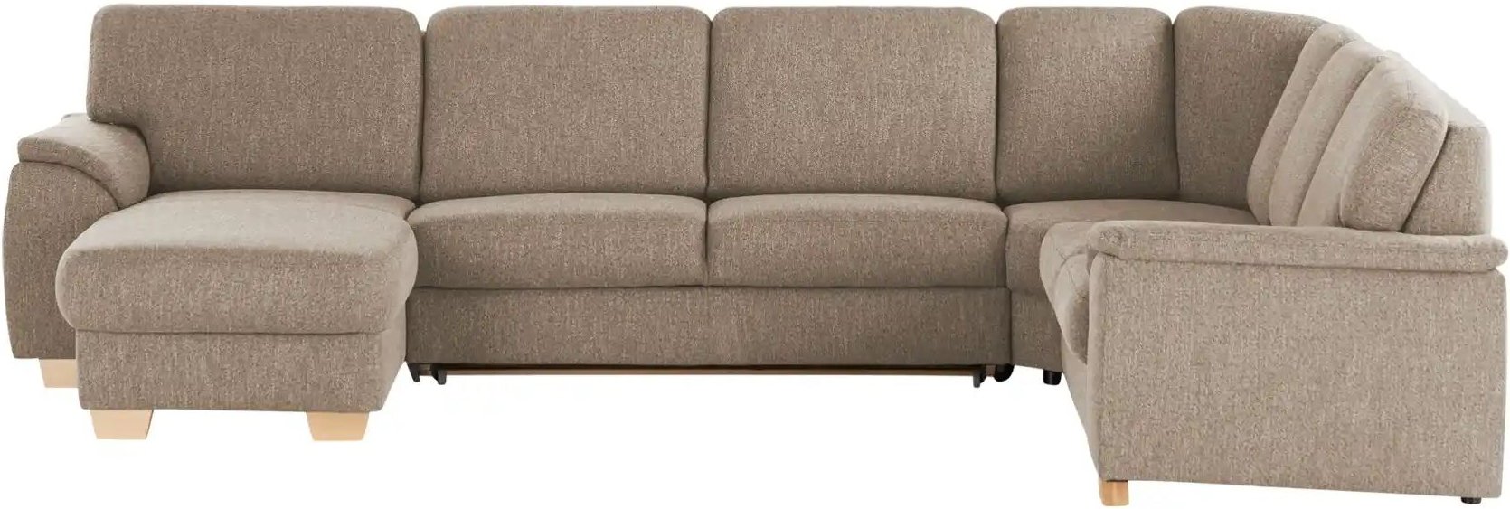 smart Wohnlandschaft Valencia ¦ braun ¦ Maße (cm): B: 341 Polstermöbel > Sofas > Schlafsofas - Höffner