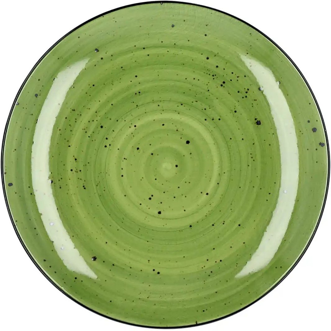 Peill+Putzler Dessertteller Genua ¦ grün ¦ Maße (cm): H: 2 Ø: 20.3 Geschirr > Einzelgeschirrteile - Höffner