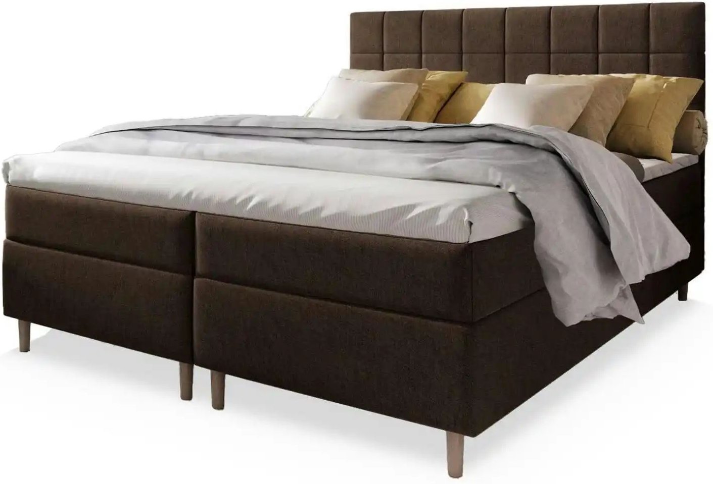 MASSENO Boxbett mit Bettkasten Ibiza ¦ braun ¦ Maße (cm): B: 180 H: 110 Betten > Polsterbetten - Höffner