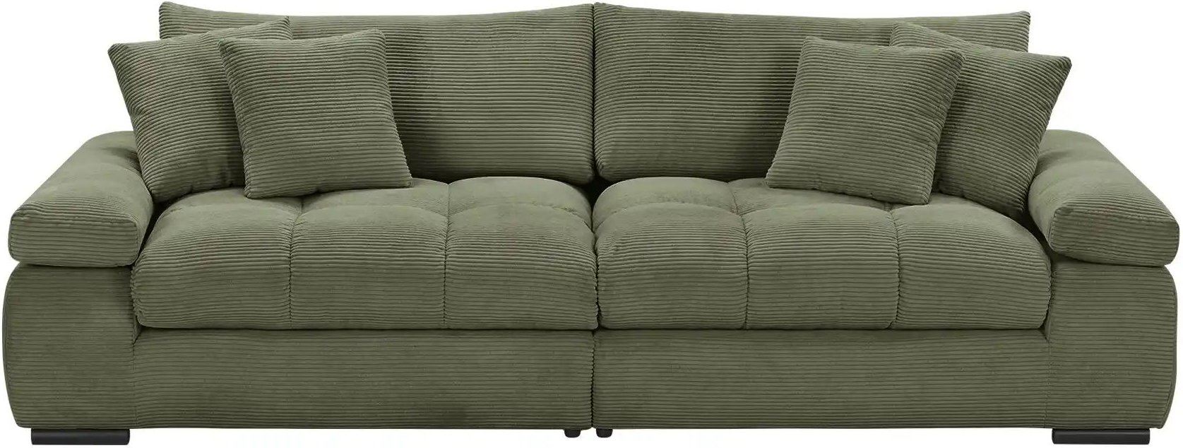 bobb Big Sofa Hella ¦ grün ¦ Maße (cm): B: 303 H: 96 T: 140.0 Polstermöbel > Sofas > 2-Sitzer - Höffner