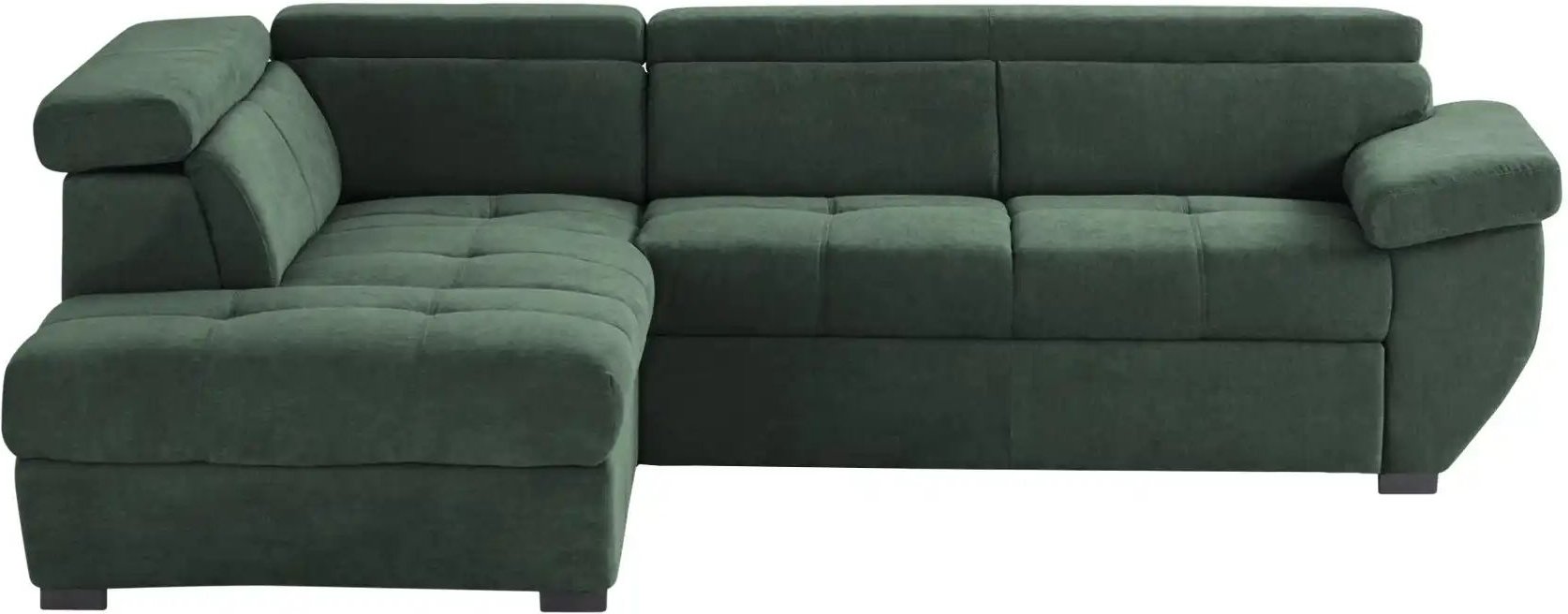 uno Ecksofa  Formula ¦ grün ¦ Maße (cm): B: 262 H: 79 T: 224.0 Polstermöbel > Sofas > Ecksofas - Höffner